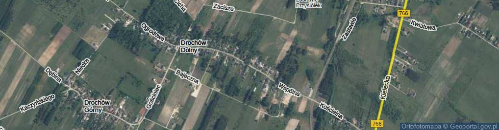 Zdjęcie satelitarne Wspólna ul.